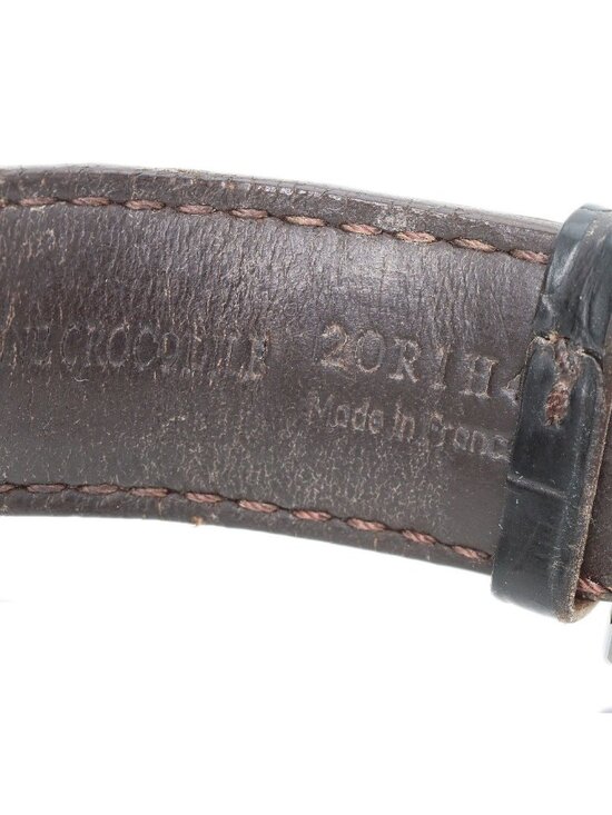 Gucci Square Face Watch SS Leather main image 10